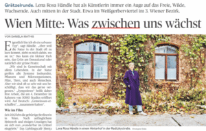 Gemeinsam wachsen: Die wilden Orte in Wien Landstraße